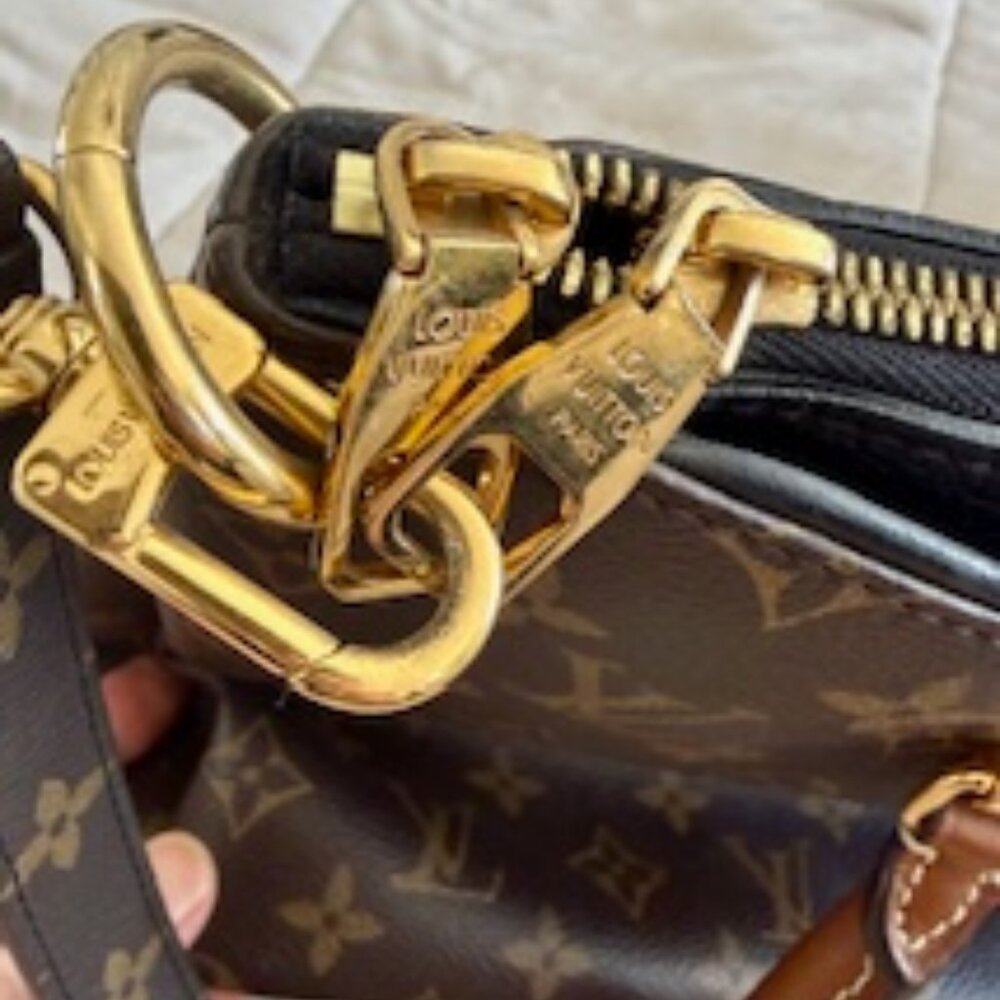Authentic Louis Vuitton Pallas Monogram Noir - Picture 6 of 11